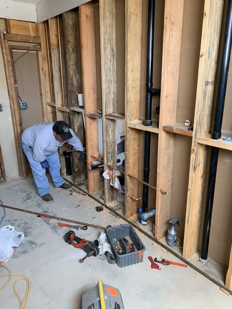 Commercial rough-in plumbing for Water Heater Replacement in Hurd Corners